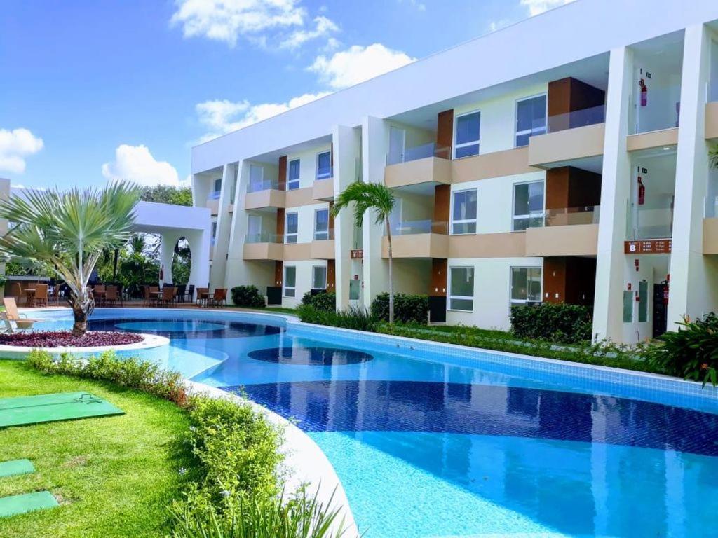 Apto Guarajuba Praia Condominio Porto Smeralda-100 Metros Da Praia Bagian luar foto